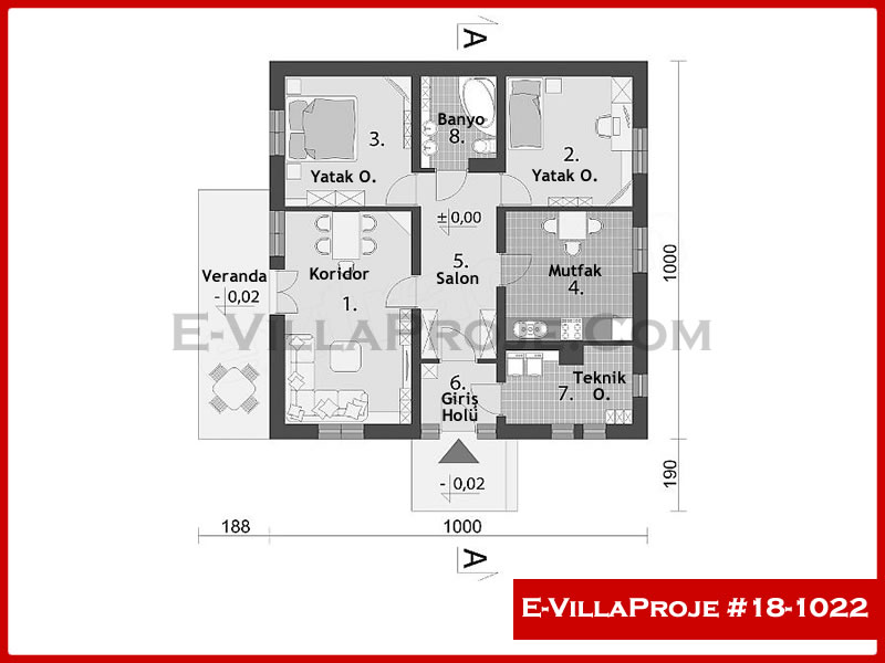 Ev Villa Proje #18 - 1022 Galeri Görseli 2