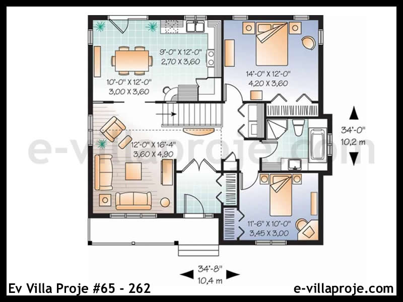 Ev Villa Proje #65 - 262 Galeri Görseli 2
