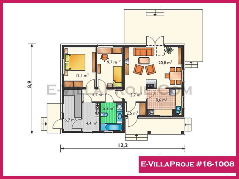 Ev Villa Proje #16 - 1008 Galeri Görseli 2