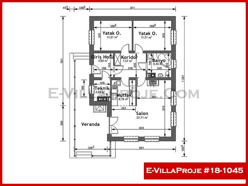 Ev Villa Proje #18 - 1045 Galeri Görseli 2