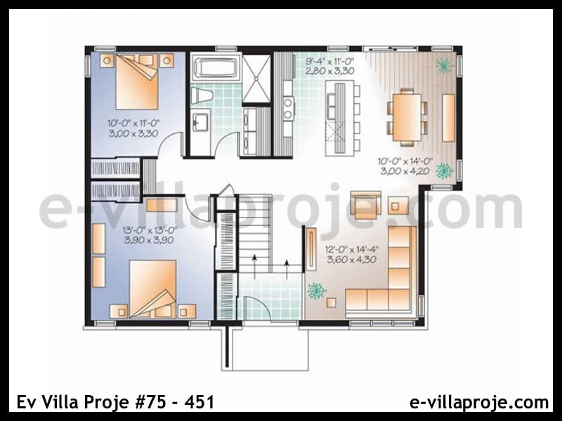 Ev Villa Proje #75 - 451 Galeri Görseli 2
