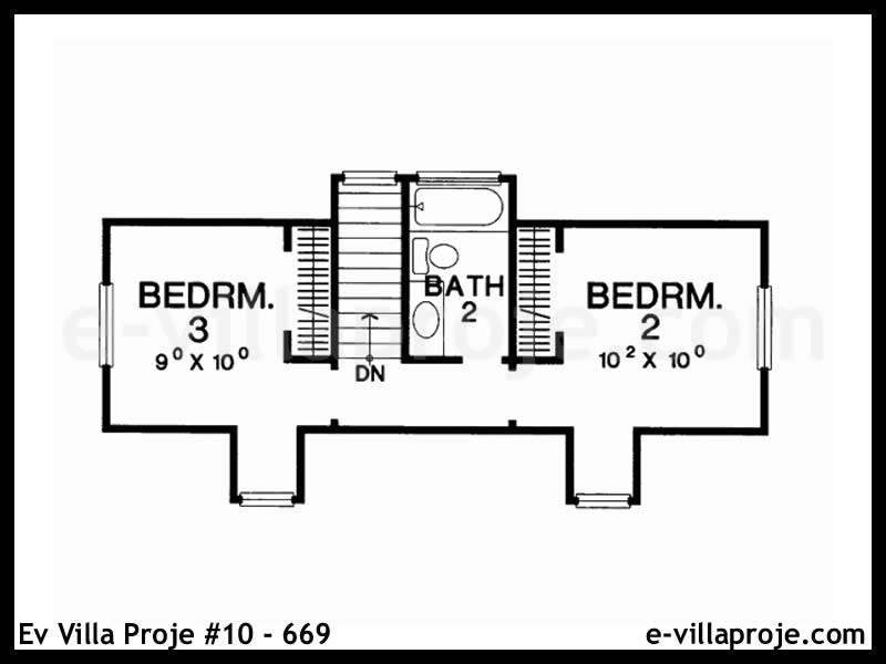 Ev Villa Proje #10 - 669 Galeri Görseli 3
