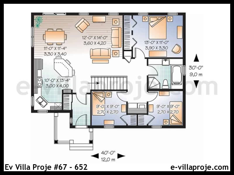 Ev Villa Proje #67 - 652 Galeri Görseli 2
