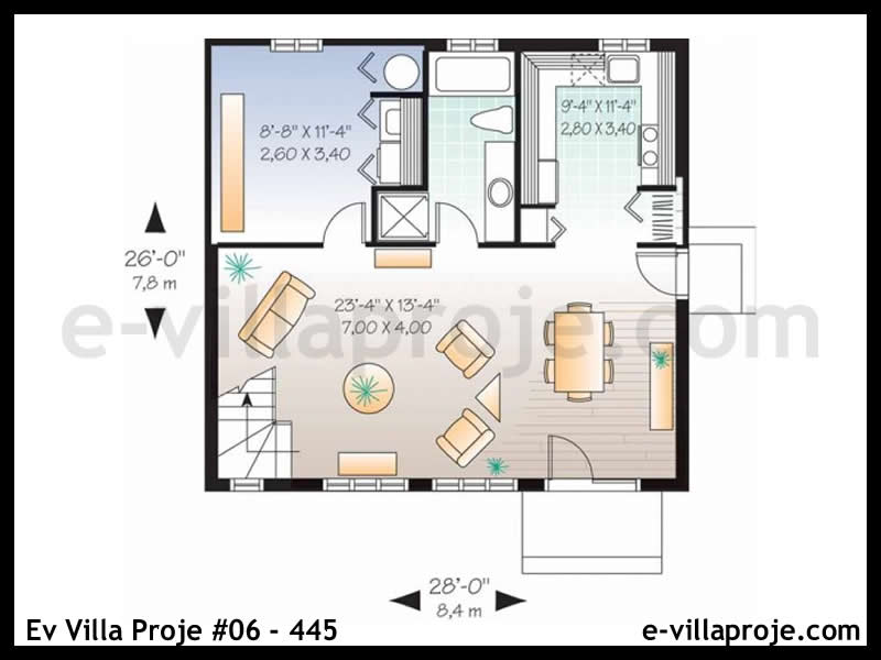Ev Villa Proje #06 - 445 Galeri Görseli 2