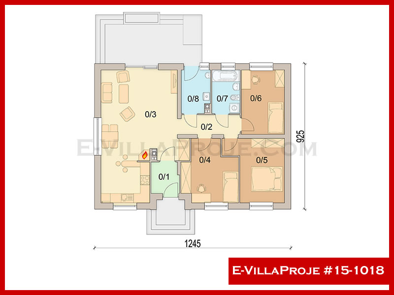 Ev Villa Proje #15 - 1018 Galeri Görseli 2