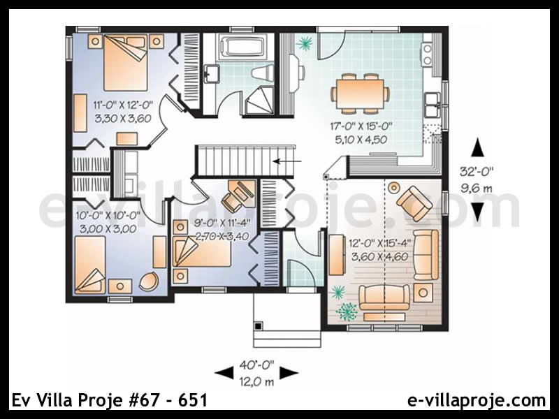 Ev Villa Proje #67 - 651 Galeri Görseli 2
