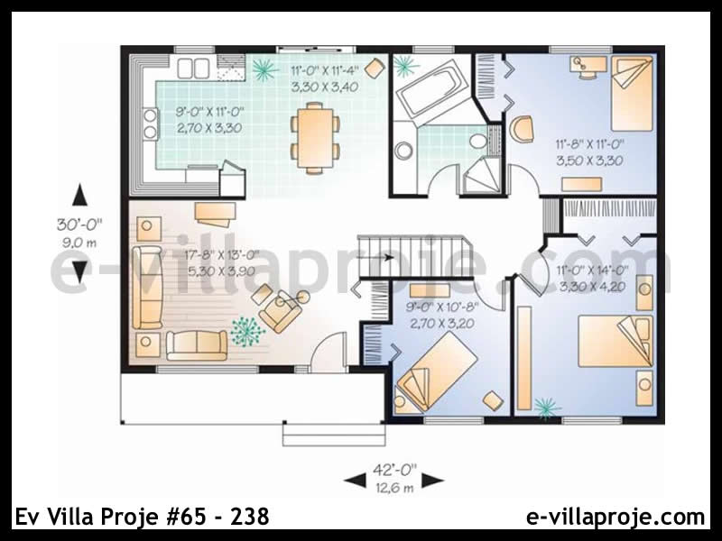 Ev Villa Proje #65 - 238 Galeri Görseli 2