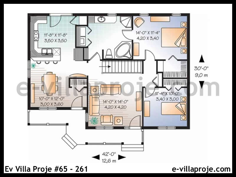 Ev Villa Proje #65 - 261 Galeri Görseli 2