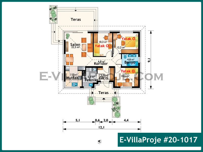 Ev Villa Proje #20 - 1017 Galeri Görseli 2