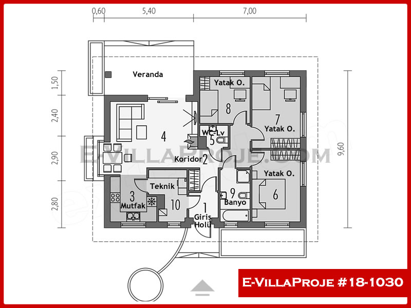 Ev Villa Proje #18 - 1030 Galeri Görseli 2
