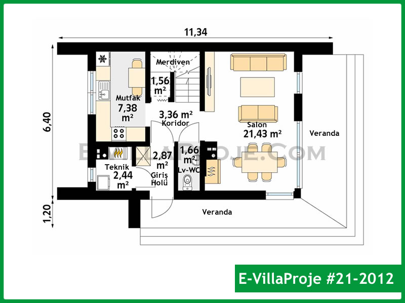 Ev Villa Proje #21 - 2012 Galeri Görseli 2