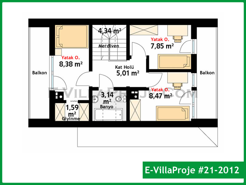 Ev Villa Proje #21 - 2012 Galeri Görseli 3