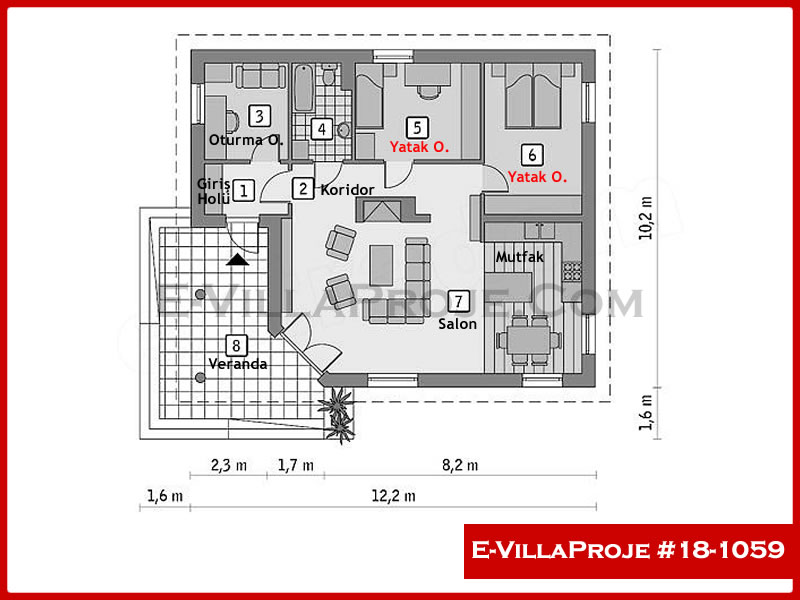 Ev Villa Proje #18 - 1059 Galeri Görseli 2