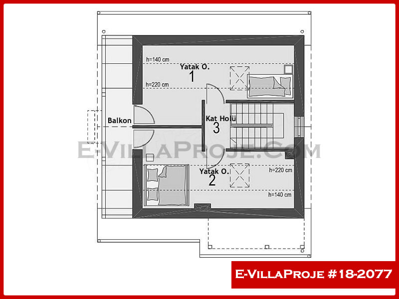Ev Villa Proje #18 - 2077 Galeri Görseli 3