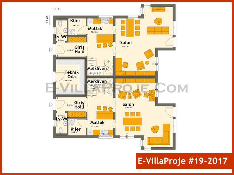 Ev Villa Proje #19 - 2017 Galeri Görseli 2