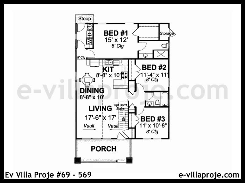 Ev Villa Proje #69 - 569 Galeri Görseli 2
