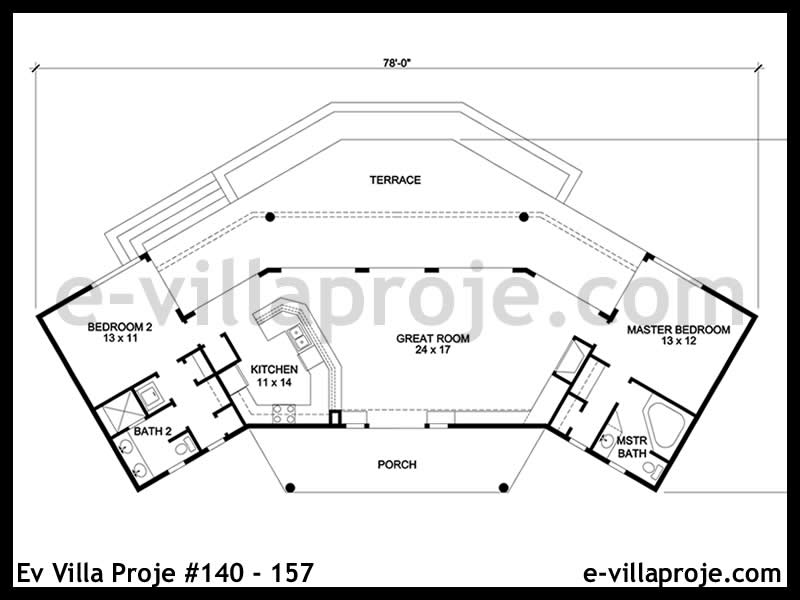 Ev Villa Proje #140 - 157 Galeri Görseli 2