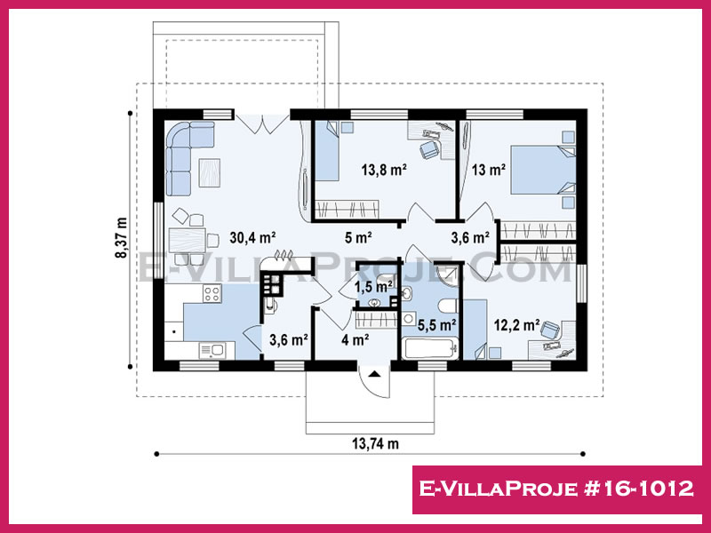 Ev Villa Proje #16 - 1012 Galeri Görseli 2