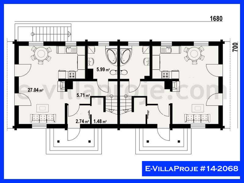 Ev Villa Proje #14 - 2068 Galeri Görseli 2