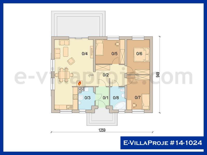 Ev Villa Proje #14 - 1024 Galeri Görseli 2