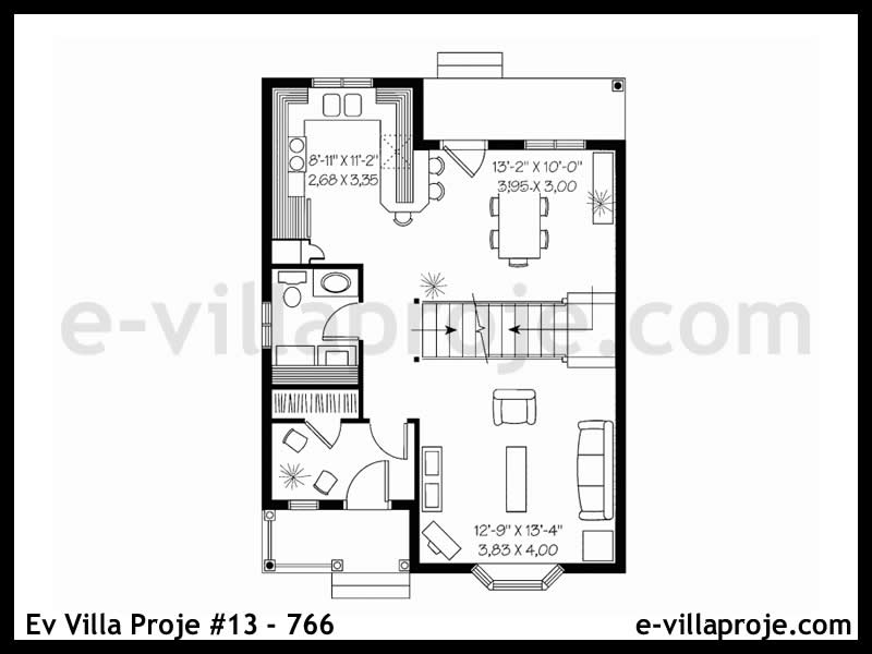 Ev Villa Proje #13 - 766 Galeri Görseli 2