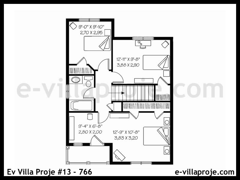 Ev Villa Proje #13 - 766 Galeri Görseli 3