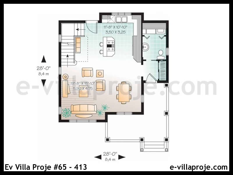 Ev Villa Proje #65 - 413 Galeri Görseli 2