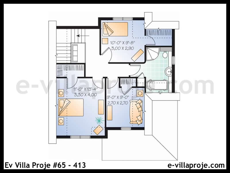 Ev Villa Proje #65 - 413 Galeri Görseli 3