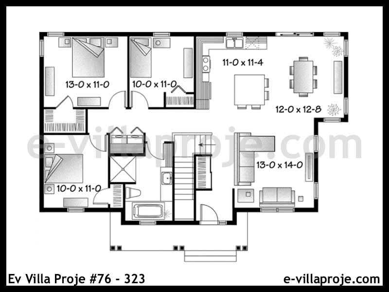 Ev Villa Proje #76 - 323 Galeri Görseli 2