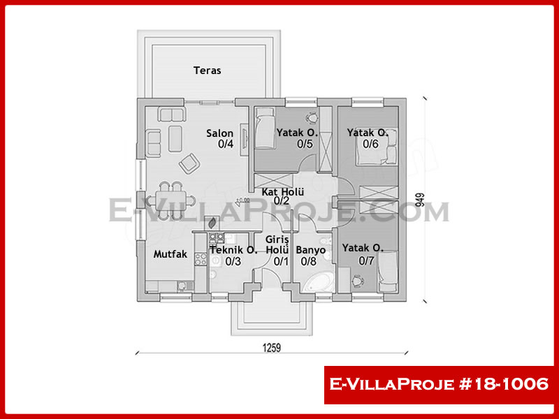 Ev Villa Proje #18 - 1006 Galeri Görseli 2