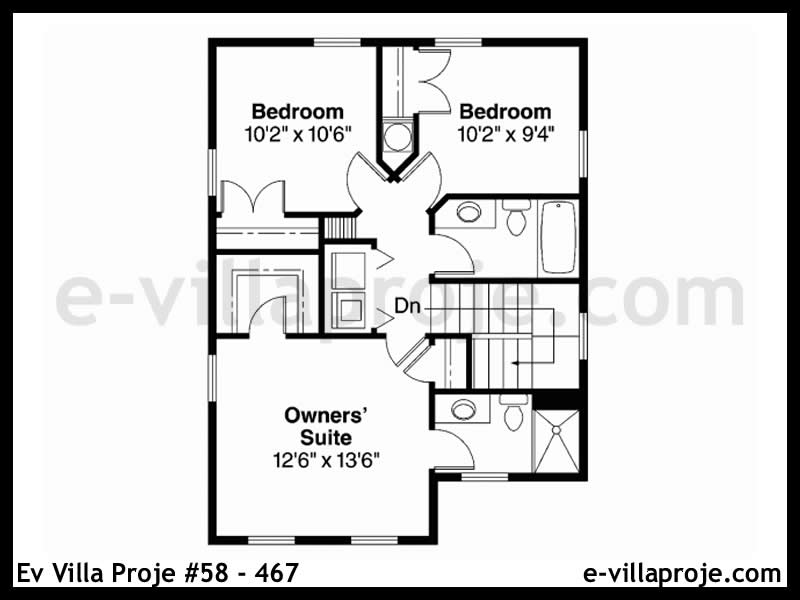 Ev Villa Proje #58 - 467 Galeri Görseli 3