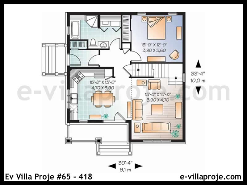 Ev Villa Proje #65 - 418 Galeri Görseli 2