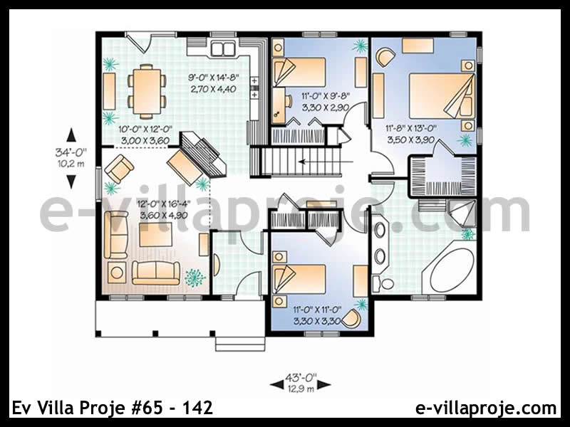 Ev Villa Proje #65 - 142 Galeri Görseli 2