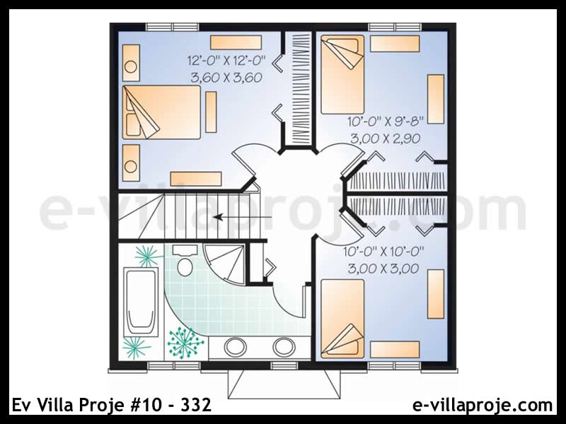 Ev Villa Proje #10 - 332 Galeri Görseli 3
