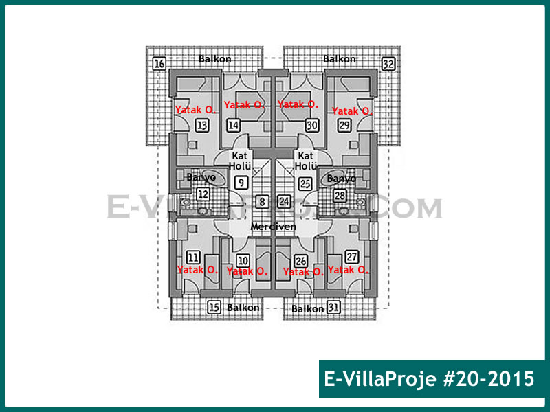 Ev Villa Proje #20 - 2015 Galeri Görseli 3