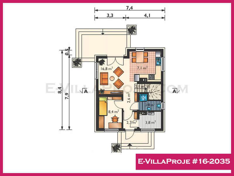 Ev Villa Proje #16 - 2035 Galeri Görseli 2