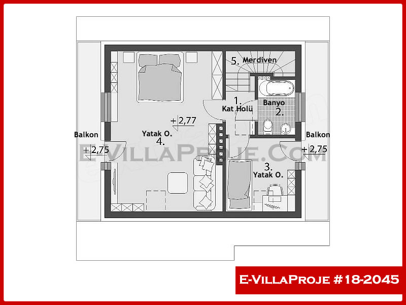 Ev Villa Proje #18 - 2045 Galeri Görseli 3