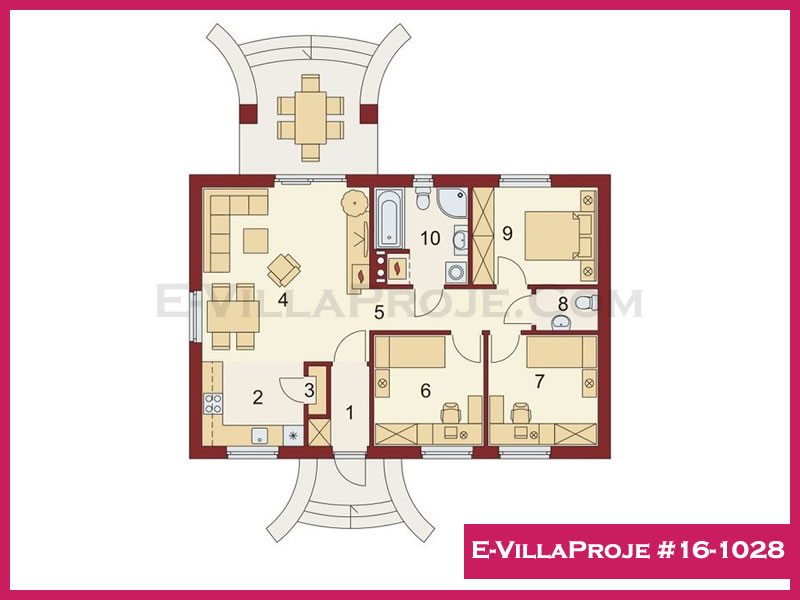 Ev Villa Proje #16 - 1028 Galeri Görseli 2