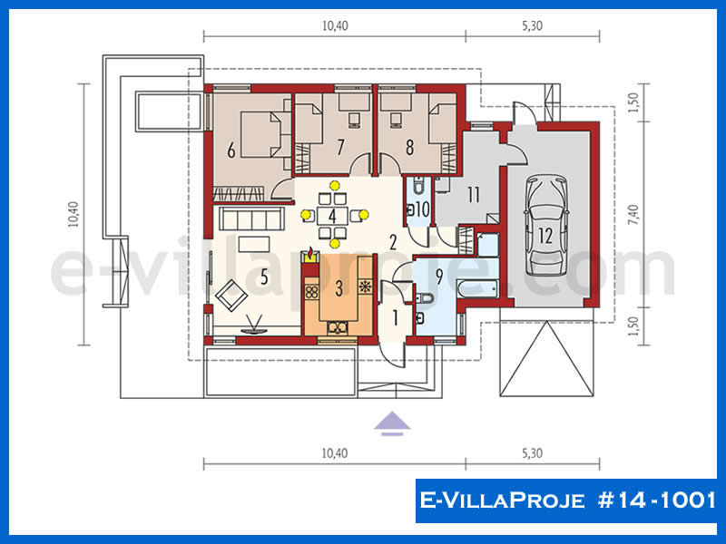 Ev Villa Proje #14 - 1001 Galeri Görseli 2
