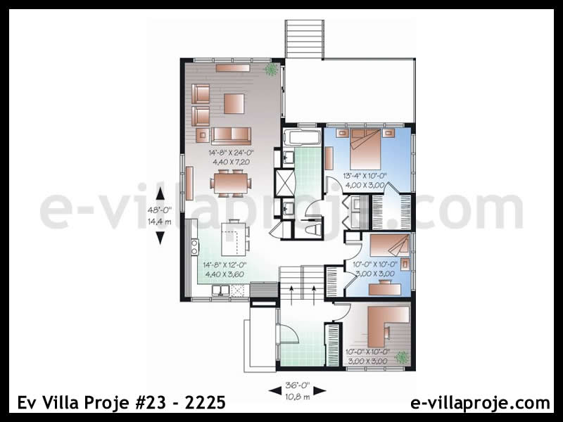 Ev Villa Proje #23 - 2225 Galeri Görseli 2