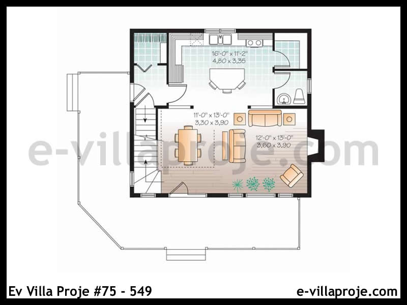 Ev Villa Proje #75 - 549 Galeri Görseli 2