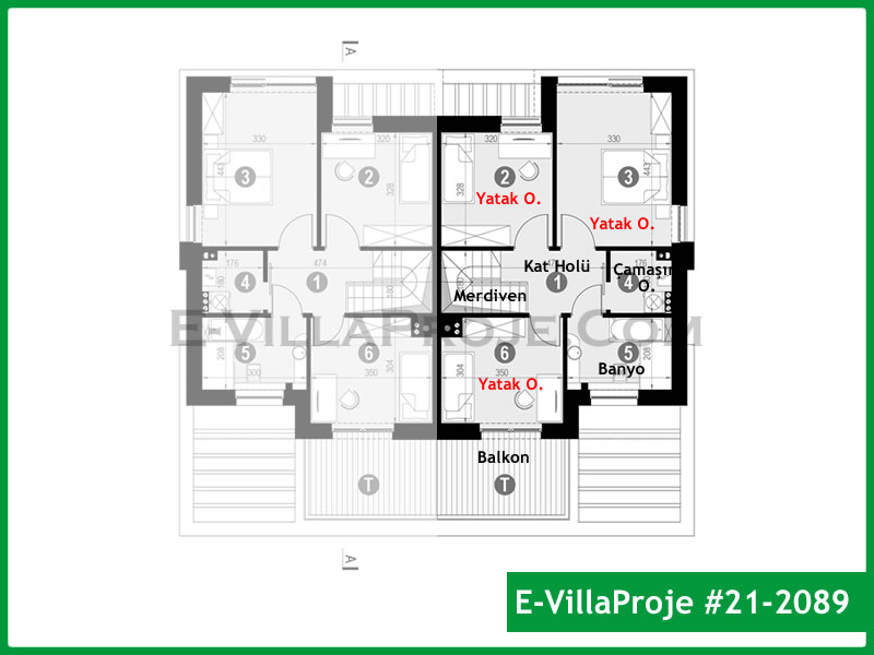 Ev Villa Proje #21 - 2089 Galeri Görseli 3