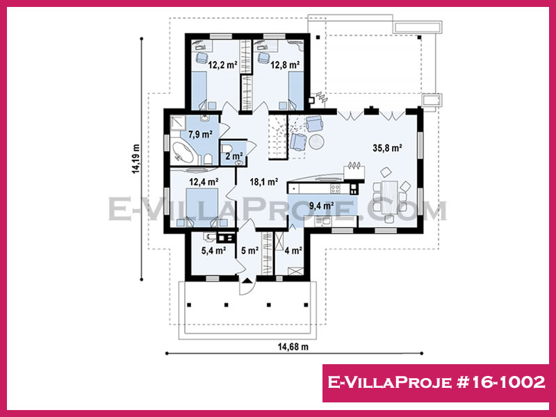 Ev Villa Proje #16 - 1002 Galeri Görseli 2