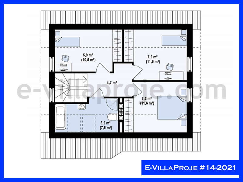 Ev Villa Proje #14 - 2021 Galeri Görseli 3