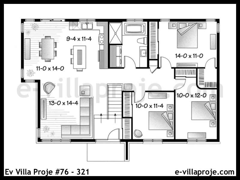 Ev Villa Proje #76 - 321 Galeri Görseli 2