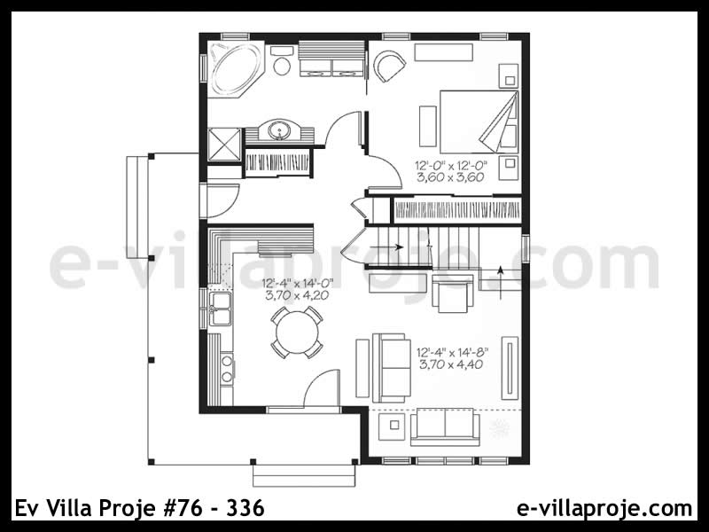 Ev Villa Proje #76 - 336 Galeri Görseli 2