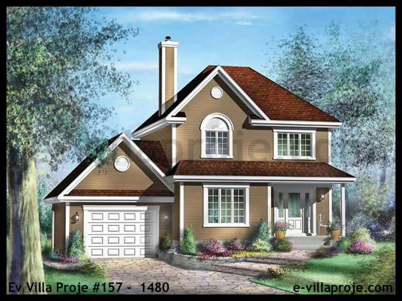 Ev Villa Proje #157 - 1480