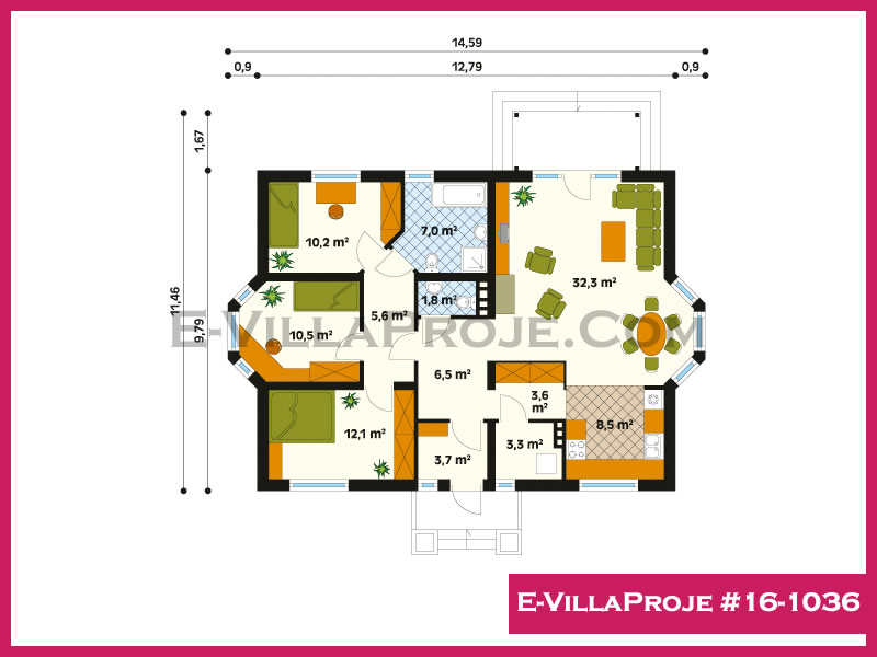 Ev Villa Proje #16 - 1036 Galeri Görseli 2