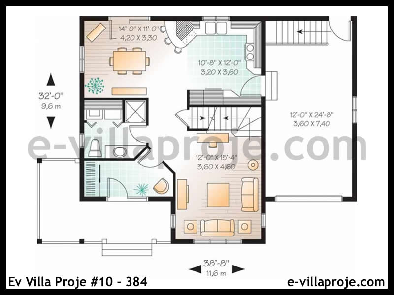 Ev Villa Proje #10 - 384 Galeri Görseli 2