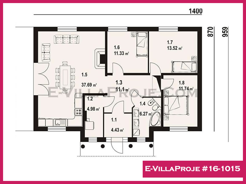 Ev Villa Proje #16 - 1015 Galeri Görseli 2